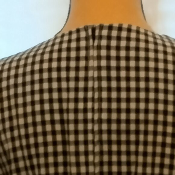 Black Gingham Dress - Picture 10 of 10